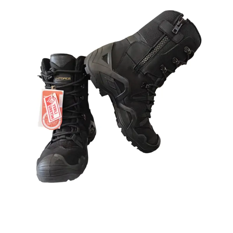 Siyah Süet Bot, Fermuarlı Bot, U- Force