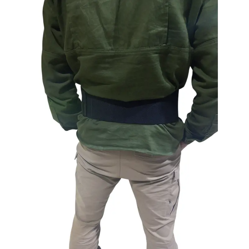 Siyah Bel Korseli Cırtlı Silah Kılıfı