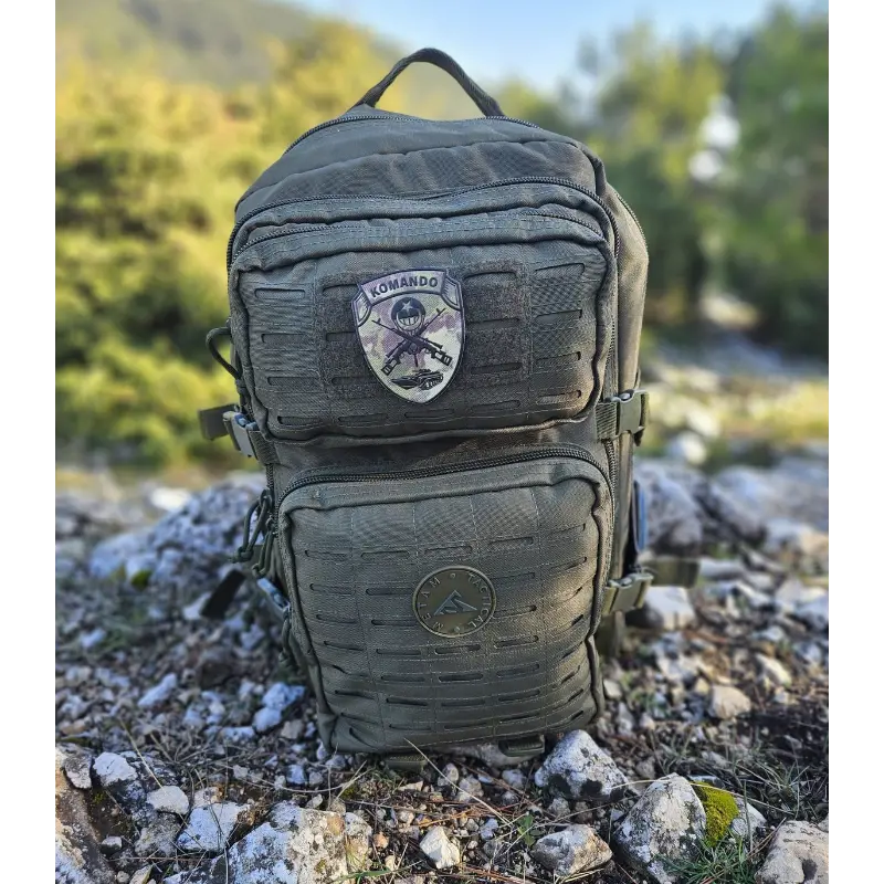 Metam 45 Litre Lazer Kesim Haki Renk Taktik Çanta