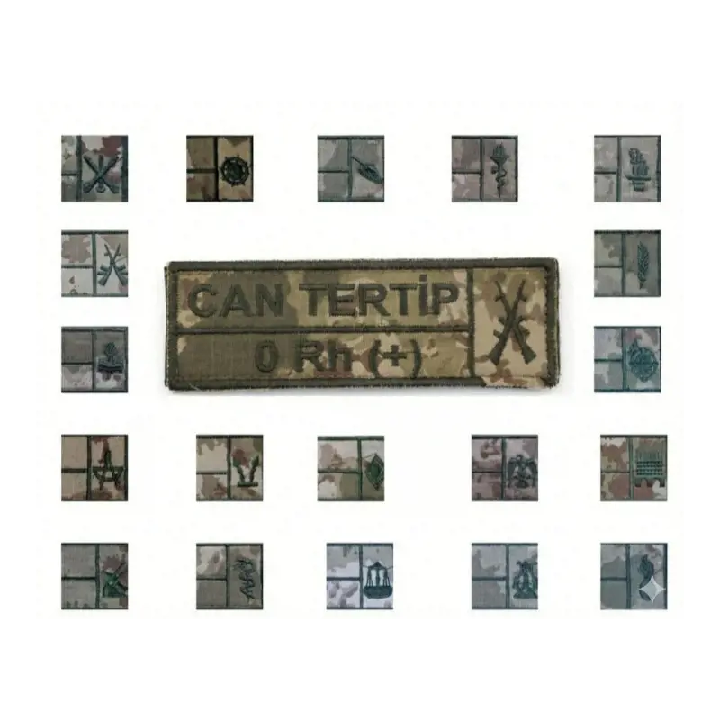 Kara Kuvvetleri İsimlik, Piyade İsimlik Nakış Tsk İsimlik