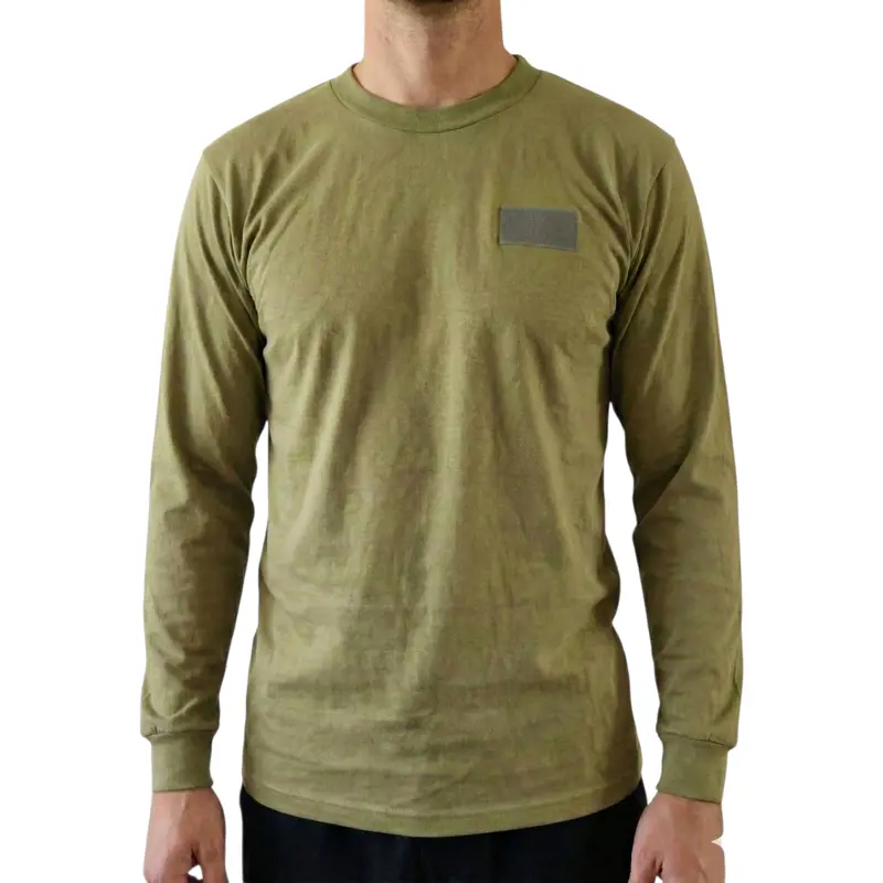 Kara kuvvetleri uzun kollu fanila, piyade Yeşil cırtlı fanila Tsk Fanila