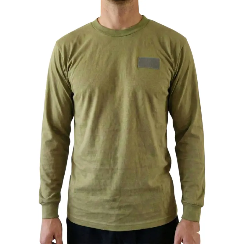 Kara kuvvetleri uzun kollu fanila, piyade Yeşil cırtlı fanila Tsk Fanila