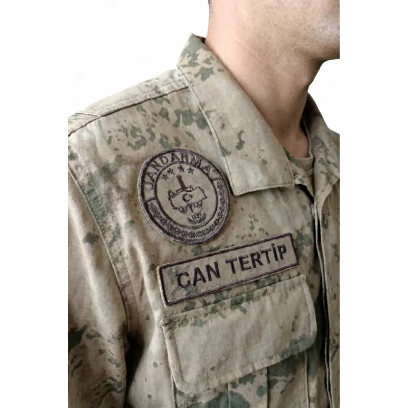 Jandarma kamuflaj isimlik 