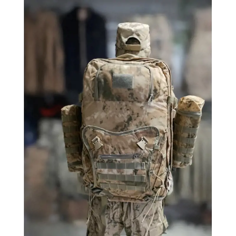 Taktik Askeri Sırt Çantası, 90 litre, jandarma Kamuflaj 