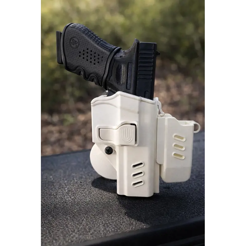 Ortopedik tabanca kabze tutacağı, Siyah kabze kılıfı 