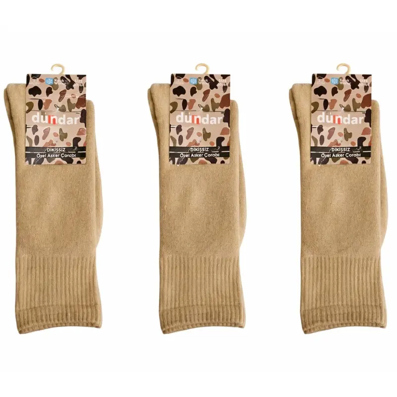 Dündar Kışlık Havlu Asker Çorap 3'Lü