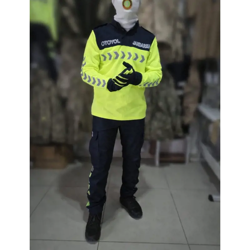 Otoyol Jandarması Uzun Kollu Tişört, Jandarma Otoyol Kışlık Uzun Kollu Sweatshirt, jandarma Otoyol Üniforması 