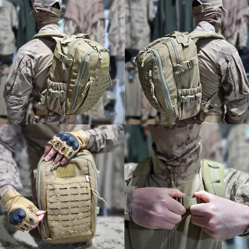  Taktik lazer kesim sırt çantası 