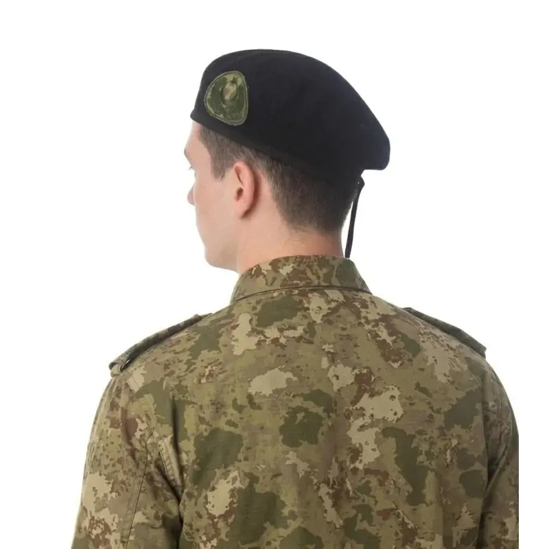 Kara Kuvvetleri Siyah Tankçı Subay Beresi 